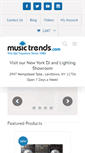 Mobile Screenshot of musictrends.com